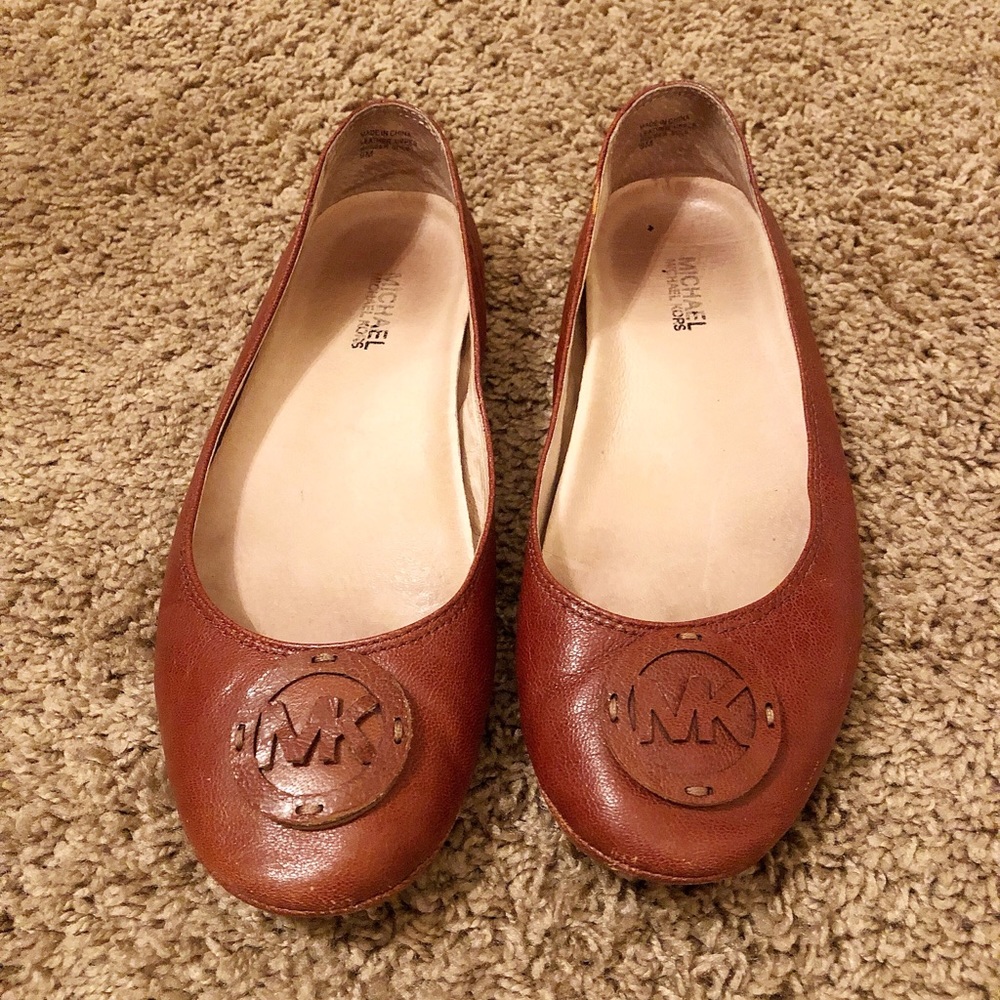 Michael Kors Brown Loafers Flats Shoes Size 9 M